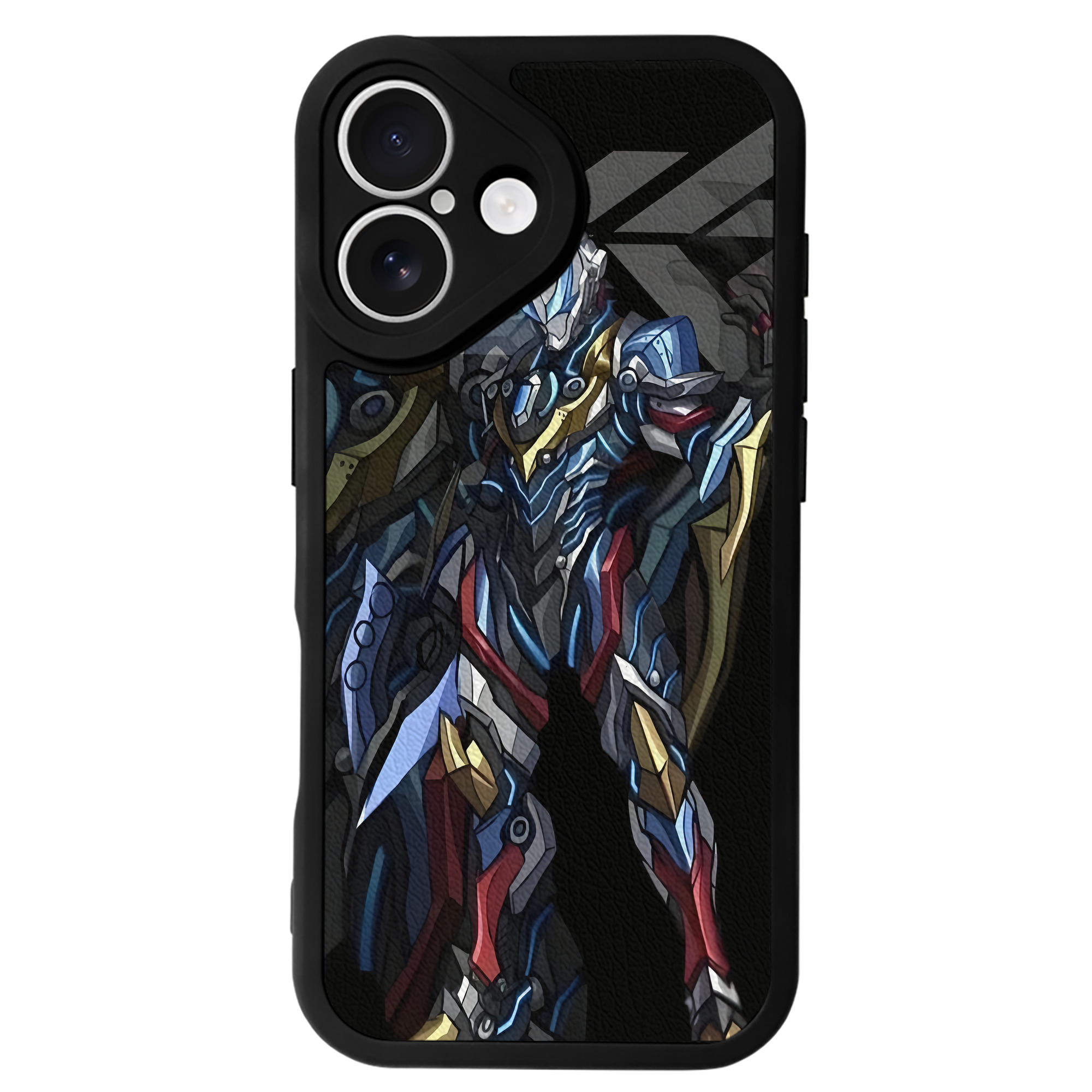 （画像用） ウルトラマン Ultraman 【iPhone 16シリーズ対応】シリコンスマホケース（レザー調） 材質：シリコン